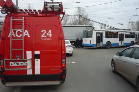 ДТП в Ярославле: люди не пострадали