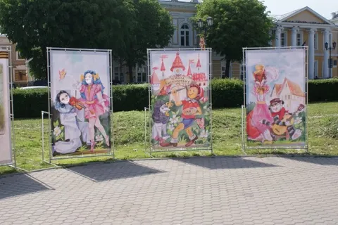 В Ярославле установили тантамарески ко Дню города
