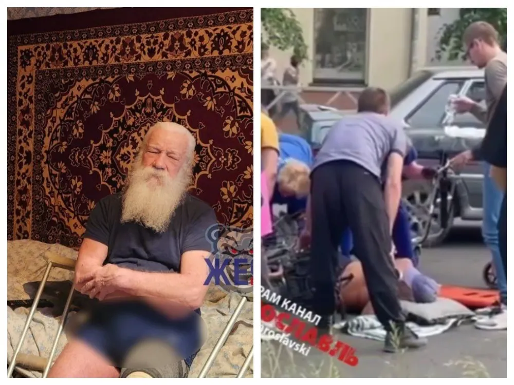 Лишившийся ноги после ДТП в Ярославле дедушка-велосипедист мечтает о протезе