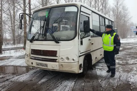  В Ярославле проверили работу маршруток