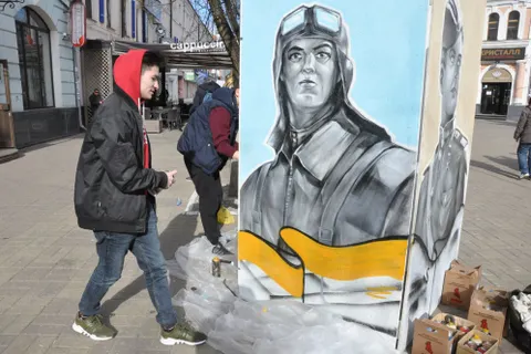 В Ярославле продолжается акция «Георгиевская ленточка»
