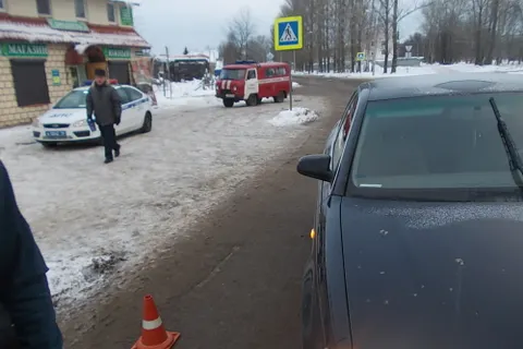 В Ярославле Ауди сбила пешехода