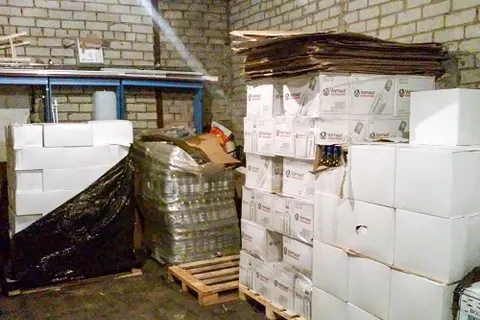 В Ярославле изъято 22 тысячи бутылок поддельного алкоголя