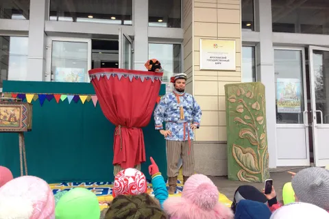 В Ярославском цирке отпраздновали масленицу