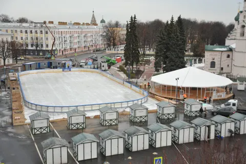 На Советской площади в Ярославле откроют резиденцию Деда Мороза