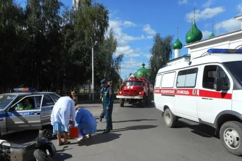 В Ярославской области в аварию попал скутерист