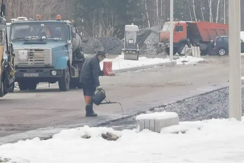 В Ярославле через полгода разваливается дорога, сделанная по нацпроекту