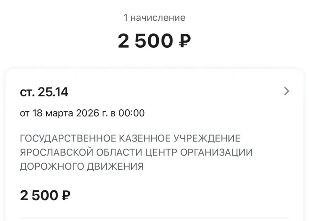 Ярославцы получили первые штрафы за неоплаченную парковку