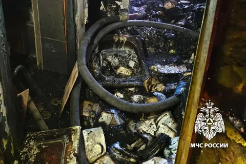 В Ярославле спасатели МЧС эвакуировали 20 человек из горящего дома