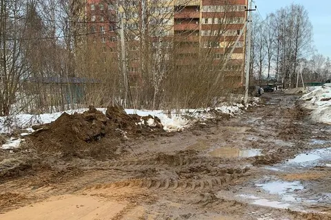 Жители ярославской высотки просят у губернатора дорогу