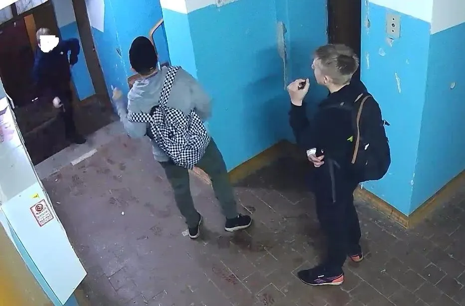 В Ярославле группа подростков с недержанием мочи громит подъезды