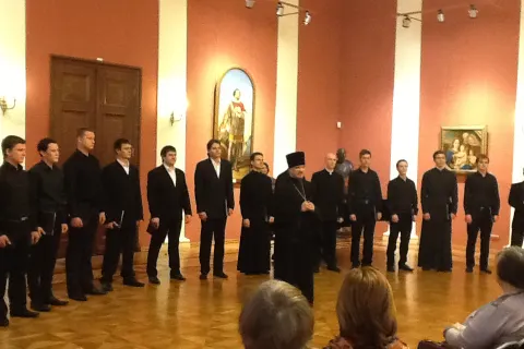 Ярославские семинаристы пели на концерте закарпатские песни. С видео