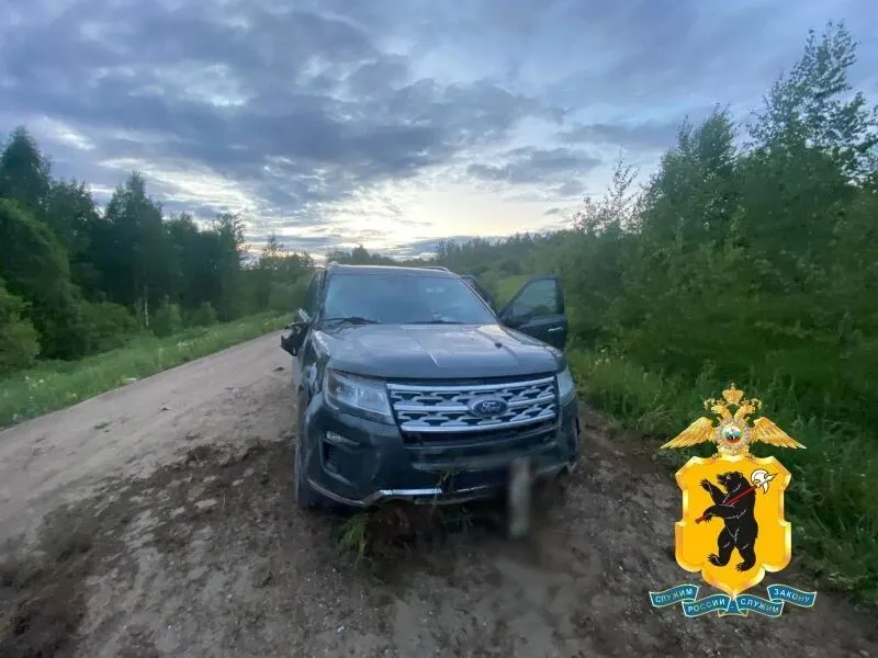 В Ярославской области госпитализирован водитель перевернувшегося авто