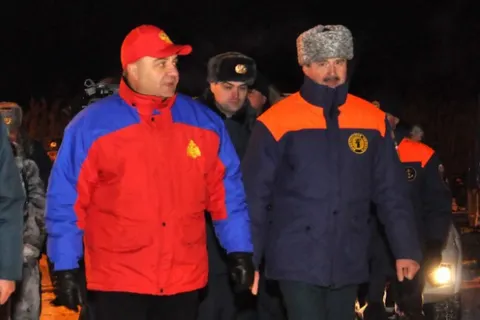 В Ярославской области побывал министр МЧС Владимир Пучков
