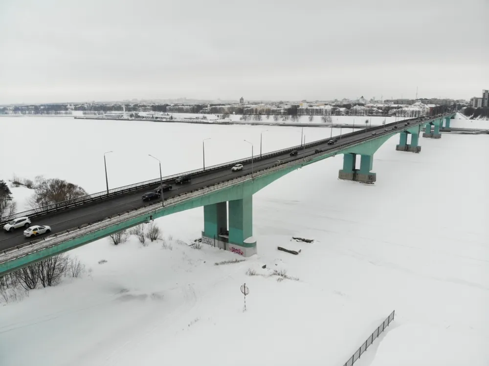 Октябрьский мост подсветят к юбилею Ярославля