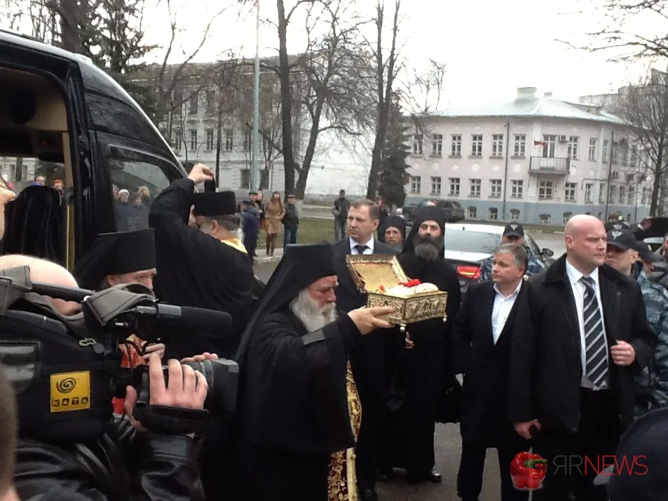 Десница Георгия Победоносца прибыла в Ярославль