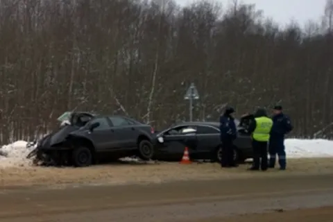 В ДТП в Рыбинском районе четыре человека погибли на месте