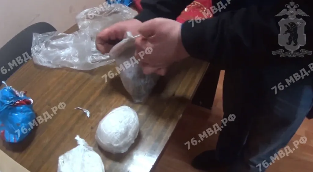 Под Ярославлем с килограммом наркотиков поймали жителя Иркутской области
