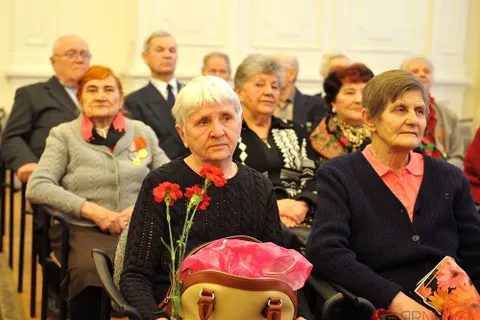 Сегодня в мэрии Ярославля чествовали блокадников.  Фоторепортаж