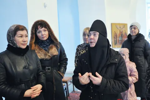 Студенты Ярославля посетили Казанский женский монастырь. Фоторепортаж