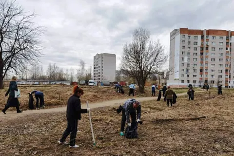 В Ярославле прошел традиционный весенний субботник