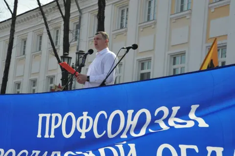 Около семи тысяч ярославцев приняли участие в первомайском шествии