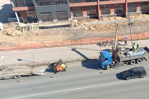 В Рыбинске ставят отбойник на месте гибели двух детей