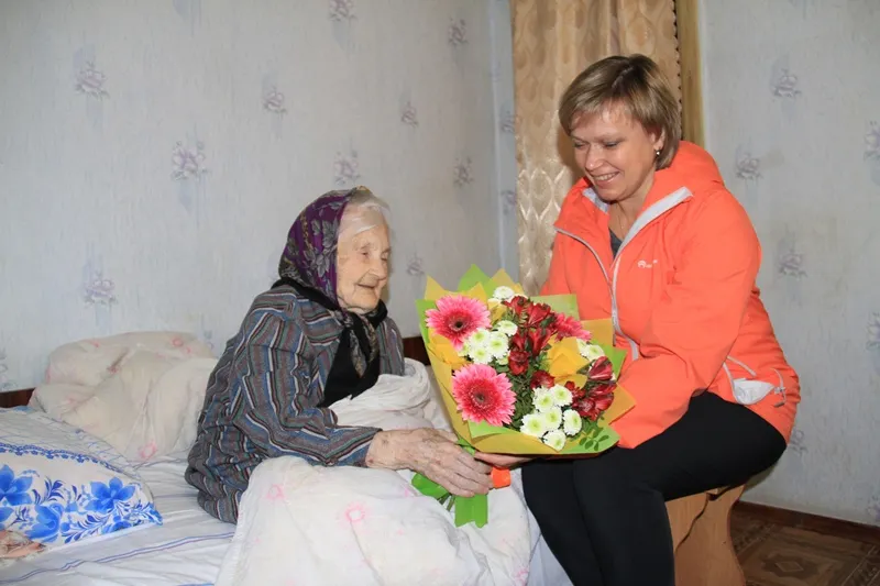 Жительнице Рыбинска исполнилось сто лет