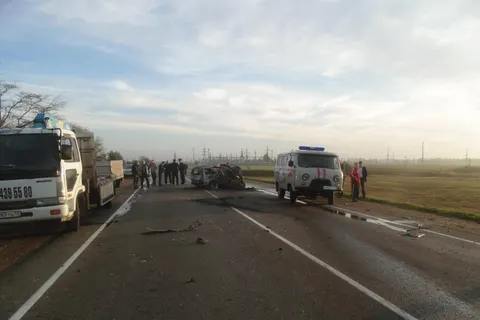 Автобус, следовавший из Крыма в Ярославль, попал в аварию