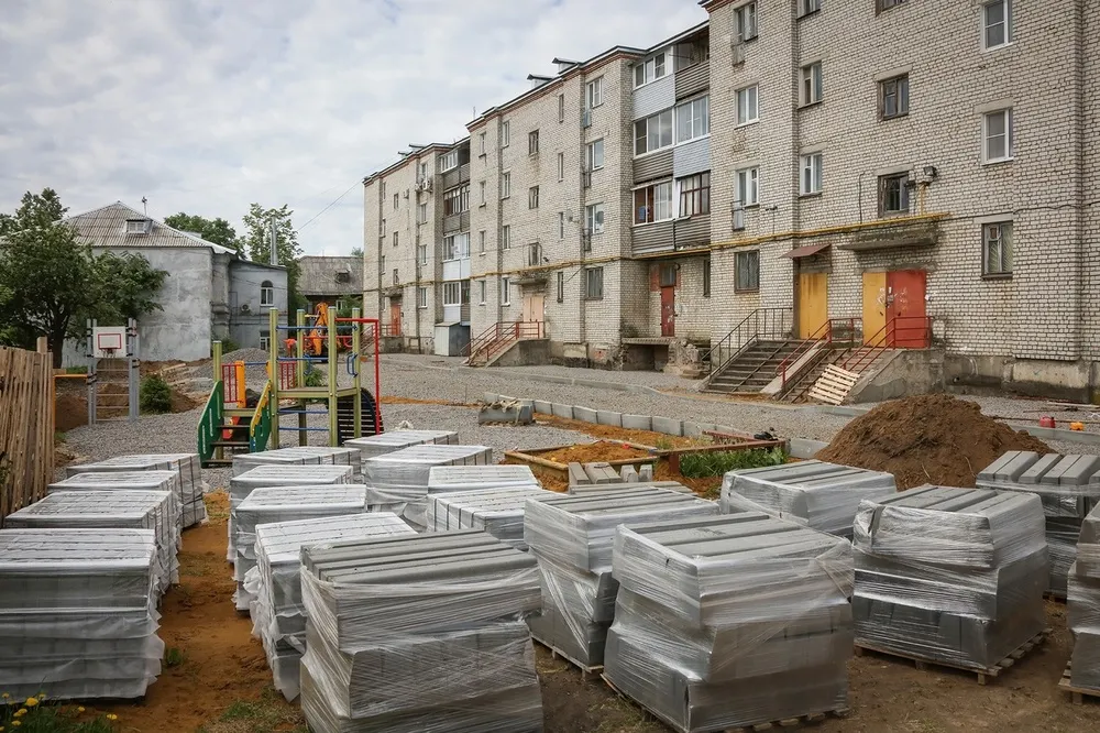 В Рыбинске при ремонте тротуаров откажутся от асфальта