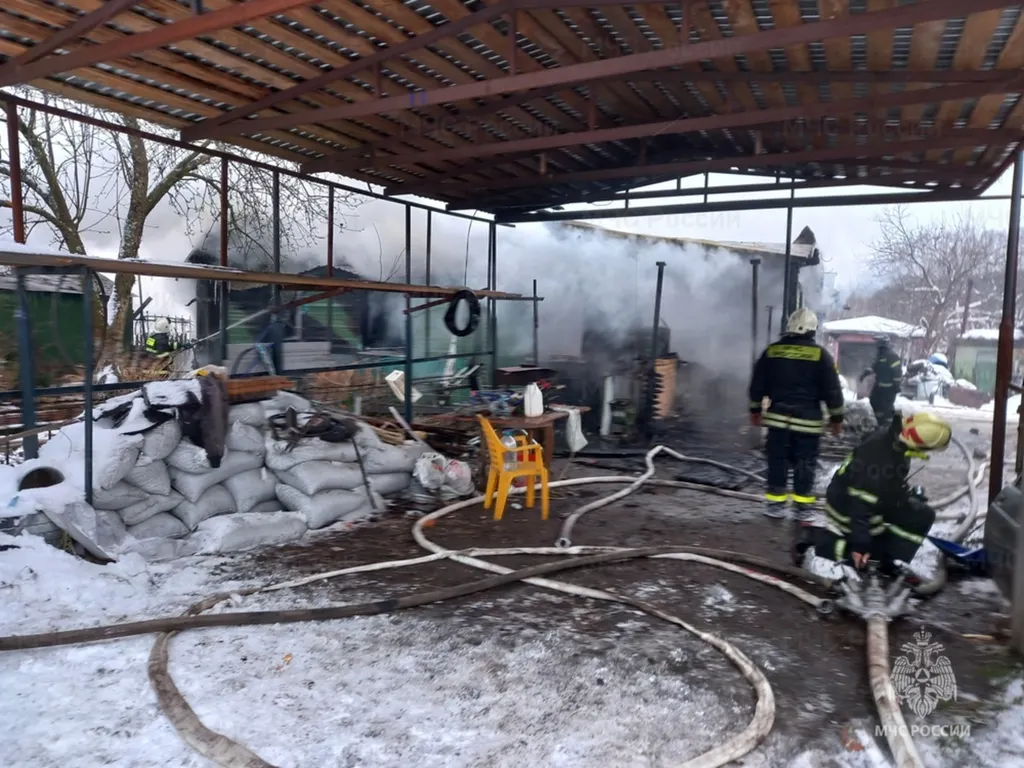 При пожаре под Ярославлем погибла хозяйка частного  дома