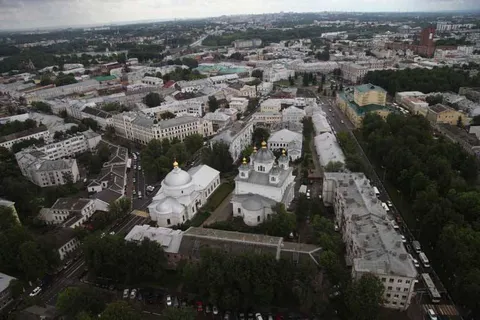 Над Ярославской областью  пролетел  воздушный крестный ход