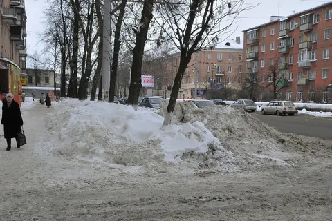 Фоторепортаж. Ярославль утопает в снегу и грязи