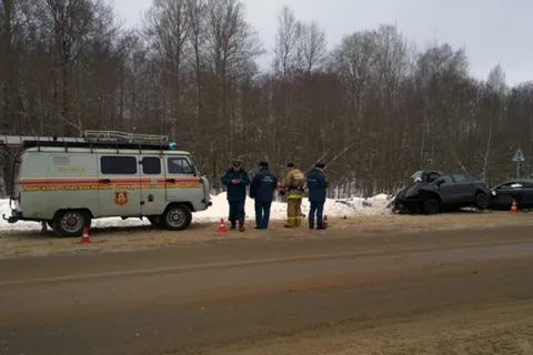 В ДТП в Рыбинском районе четыре человека погибли на месте