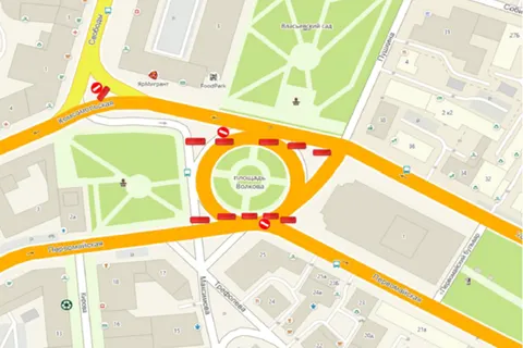 Центр Ярославля в субботу перекроют из-за театральной недели