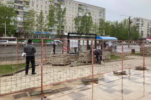В Ярославле из-за ремонта трубы раскапывают сквер на проспекте Машиностроителей