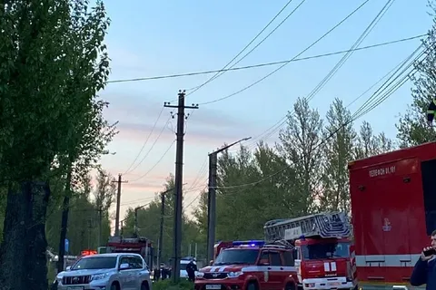 В Ярославле загорелся пластик на заводе вентиляционных изделий