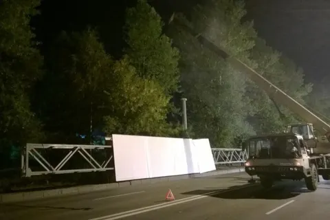 Еще одна незаконная рекламная конструкция демонтирована в Ярославле