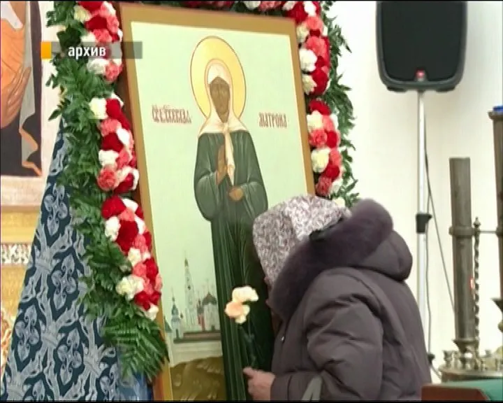 В Ярославль доставят икону с мощами блаженной Матроны