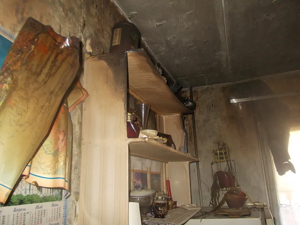 В Ярославской области из-за газовой колонки загорелась квартира