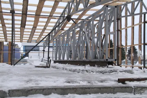 В Рыбинске продолжаются работы по реконструкции мемориала «Огонь Славы»