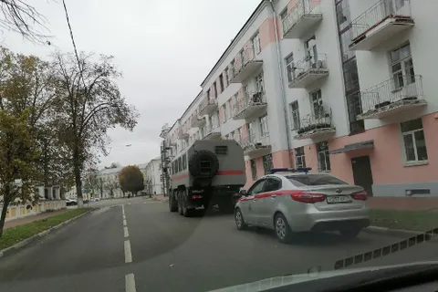 Центр Ярославля полон сотрудниками полиции