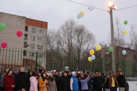 В Ярославле открыли многофункциональную спортивную площадку