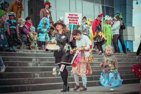 В Рыбинске прошел парад колясок