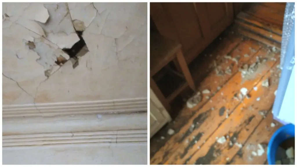 В Ярославле в доме-памятнике обрушился потолок