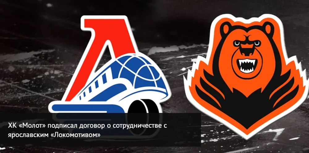 Ярославский «Локомотив» будет сотрудничать с «Молотом-Прикамье»