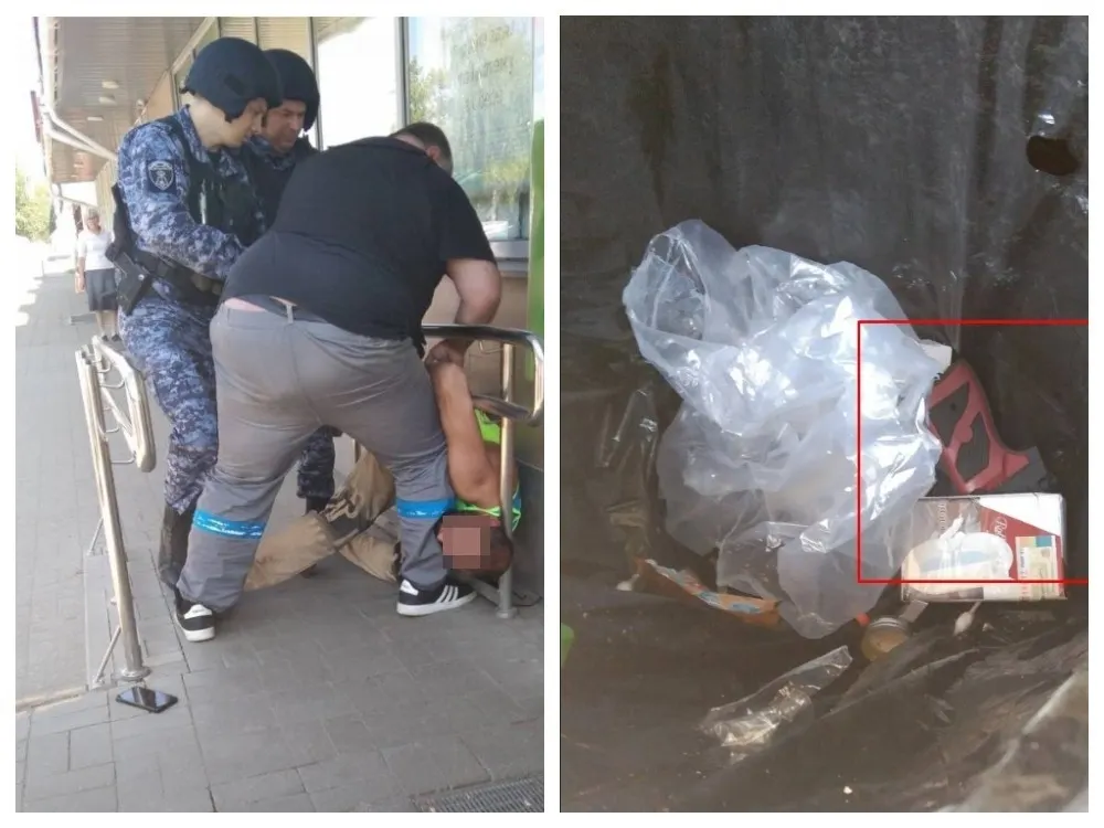 В Ярославле у банка задержали мужчину с пистолетом