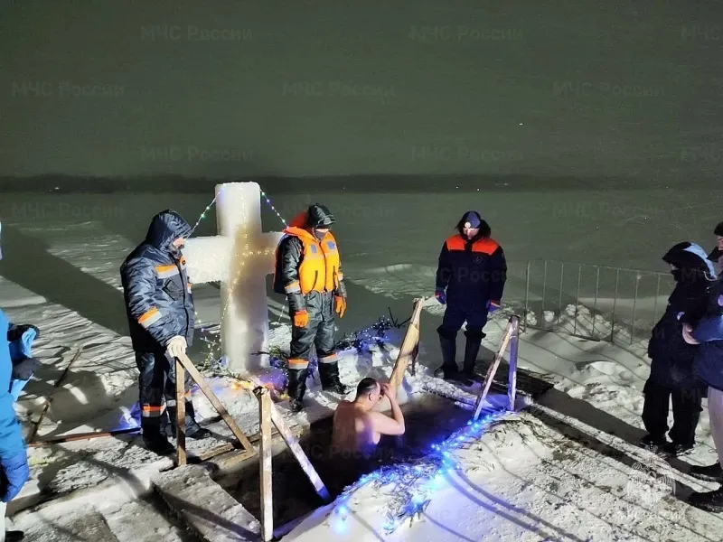 В Крещенских купаниях приняли участие более 3 тысяч ярославцев