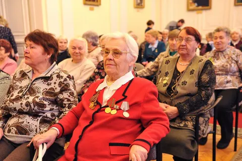 Сегодня в мэрии Ярославля чествовали блокадников.  Фоторепортаж