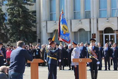 УФСИН России по Ярославской области вручили Знамя